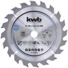 kwb 584357 Carbide Metal Circular Saw Blade 160x16mm fast clean cuts