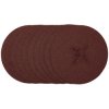 Draper 68976 Fibre Sanding Discs, 125mm, 60 Grit, (Pack of 10)