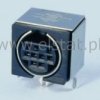 Gniazdo Mini-Din 9pin w druk