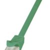 kabel LAN LogiLink CP1035U, 1 szt., RJ45, CAT 5e, U/UTP, 1.00 m, zielony