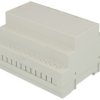 Obudowa; na szynę DIN; Z110J; ABS; 105mm; 89mm; 65mm; jasnoszary; 5 modułów; Kradex; RoHS; zaślepka 1 szt; wkręt 3/23 4 szt; cza