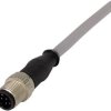 Przewód czujnik-siłownik ze złączem Złącze M12 liczba rdzeni 8 długość 5m Rodzaj A Żeńskie Złącze B Złącze M12