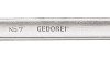Gedore 1436767 7 3/16AF Klucz płasko oczkowy Rozmiar klucza (metryczny) (tylko do tytułu) 07 - 19 mm Rozmiar klucza (cal