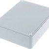 Aluminum die cast enclosure, (L x W x H) 119 x 94 x 34 mm, gray (RAL 7046), IP54, 1590BBLG
