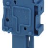 Plug, push-in connection, 0.2-6.0 mm², 1 pole, 32 A, 8 kV, blue, 3211964