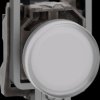 XB4BVM1 Indicator light, Harmony XB4, metal, 22 mm, white, 230 - 240 V A