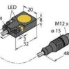 Czujnik indukcyjny Turck BI5-Q08-AP6X2/S34-1XOR-RS4, 10 - 30 V, 1 szt.