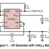 Low Noise, Switched Capacitor Regulated Voltage Inverters