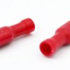 Konektor izolowany żeński czerwony 4,8x0,8mm