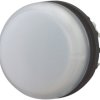 Light attachment, illuminable, waistband round, white, front ring silver gray, mounting Ø 22.5 mm, 216771