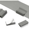 Panduit Flat Cable Mount Uchwyt kablowy sklejanie FCC-A-C8 szary 1 szt.