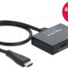 87747 HDMI splitter, HDMI ma. to 2x HDMI fe., 4K 60 Hz