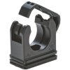 Tubing holders, (L x W x H) 23 x 20 x 23.5 mm, PA, black, 15030020207