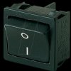 01802.6123-02 Rocker switch, 2-pin, OFF, black, I-O