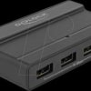 64053 USB 10 Gb/s hub, 4 port, USB-C to 4x USB-A