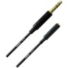 Cordial CFM 3 VY Audio Cable 6.35 mm Jack to 3.5 mm Socket 3m Black