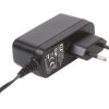 Adapter AC/DC Uwy 12V dc Iwy 3A Złącze 2,1 x 5,5 x 12 mm, biegun dodatni w środku 36W typ wtyczki: Typ C