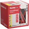 Fischer 577391 HybridPower Dowel set 90 mm 10 pcs for jointing and dowels
