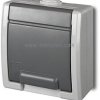 AQUANT Gn. 1x2P+Z IP55 szare EPN 7851