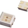 LED, Montaż powierzchniowy, Czerwony, Zielony, 4-pinowy, 2 V 3025, ROHM, SML