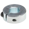 Pierścień osadczy, mocowanie: Śruba zaciskowa, śred. wału: 0.5cal, Stal