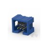 TE Connectivity 2-1761603-1 Low Pro Header IDC Vertical 6P Male Unshrouded Blue