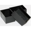 ABS enclosure, (L x W x H) 75 x 50 x 35 mm, black (RAL 9005), 1596B105-5, package with 5 pieces