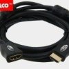 Przedłużacz HDMI złoty z filtrami VITALCO HDKP05 1,5m