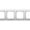 IMPRESJA STANDARD Ramka 4 poczwórna biały R-4Y/00 OSPEL