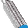 Czujnik zbliżeniowy M18 Indukcyjny 12 mm SICK Częściowo wpuszczany 10 → 30 V DC długość 69mm Gwintowany