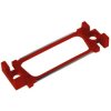 Coding element, red for D-Sub housing size 2 (DA), 15 pole, pin, coding combination 5, 09670152105103
