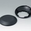 ABS enclosure, (W x H) 35.15 x 38 mm, black (RAL 9005), B5010209