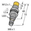 Turck Czujnik indukcyjny nie podtynkowy PNP, Zamykający NI10U-M12-AP6X-V1131