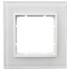 Berker B.7 Ramka Pojedyncza Szklana Śnieżnobiała 10116909