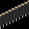 BL 5 10 Socket, 1-row, 1 x 10 - 2.54 mm