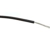 Przewód jednożyłowy linkowy, 0,5 mm², 16/0,2 mm, 20 AWG, PVC, 1 kV AC, Czarny, dł. 100m, RS PRO