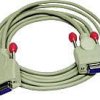 kabel port szeregowy LINDY LINDY Nullmodem-Kabel 9 pol. Kupp./Kupp. 31578, 5.00 m