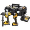 DEWALT DCK2052H1E1T-GB DCK2052H1 Twin Kit 18V 1 x 1.7Ah & 1 x 5.0Ah Li-ion