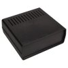 Obudowa uniwersalna wentylowana z panelami bocznymi 172,0 mm × 176,0 mm × 68,0 mm z PS, kolor czarny Z1AW KRADEX