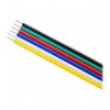 Przewód RGBCCT 6x0,22 Taśm LED WHITE/BLACK/RED/GREEN/BLUE/YELLOW 6-żył