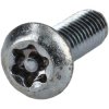 R-TECH 337058 Button Head Security Pin T Drive Screws M4 12mm T20 - Pk Of 100