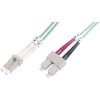 Digitus DK-2532-02/3 FO Patch Cable LC-SC OM3 Duplex 50/125u 2m Turquoise