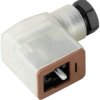 Valve connector, DIN shape A, 3 pole, 230 V, 0.34-1.5 mm², 1873110000