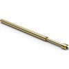 Standard test pin with probe, Quadruple-crown, Ø 1.5 mm, travel  6.4 mm, pitch 2.54 mm, L 33.3 mm, F10014S150L200