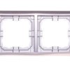 Kos66 Ramka Podwójna Aluminium 664082