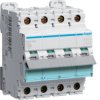 Wyłącznik nadprądowy 4P C 4A 10kA AC MCB NCN404