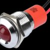 Q16P3CXXR12E Indicator LED, 12 V DC, 16 mm, wired, red/BrC