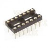 IC Socket 14 pin DIL narrow turned pin (2-1571552-3) - TE Connectivity