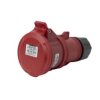 Gniazdo przenośne 32A 4P 400V czerwone IP44 TOP SpeedPRO 23302