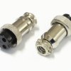 Złącze mikrofonu CB 3pin żeńskie na kabel